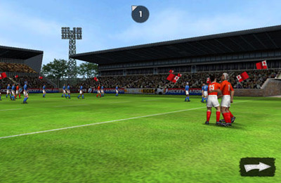 Screenshots of the Rugby Nations 2011 game for iPhone, iPad or iPod.