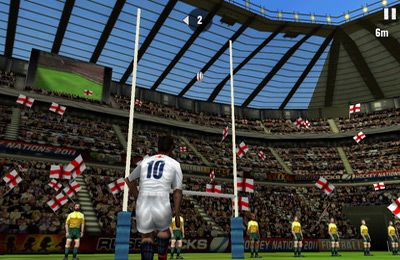 Screenshots of the Rugby Nations 2011 game for iPhone, iPad or iPod.