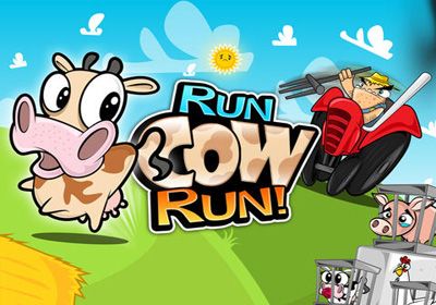 Screenshots of the Run Cow Run game for iPhone, iPad or iPod.