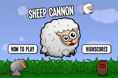 Screenshots of the Sheep cannon: Have a blast! game for iPhone, iPad or iPod.