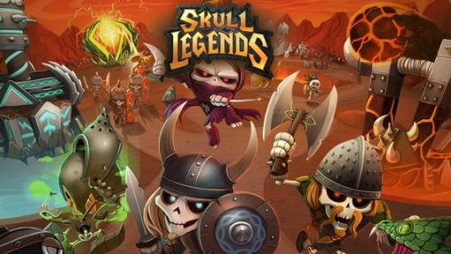 Screenshots of the Skull Legends game for iPhone, iPad or iPod.