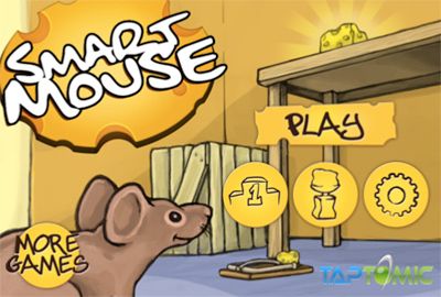 Screenshots of the Smart Mouse game for iPhone, iPad or iPod.