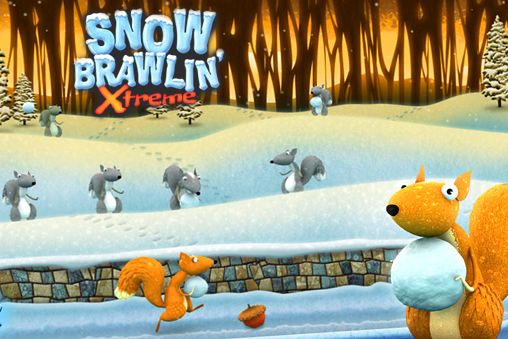 Screenshots of the Snow brawlin' xtreme game for iPhone, iPad or iPod.