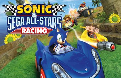 Screenshots of the Sonic & SEGA All-Stars Racing game for iPhone, iPad or iPod.