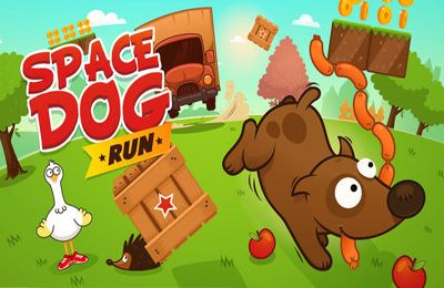 Screenshots of the Space Dog Run game for iPhone, iPad or 
iPod.