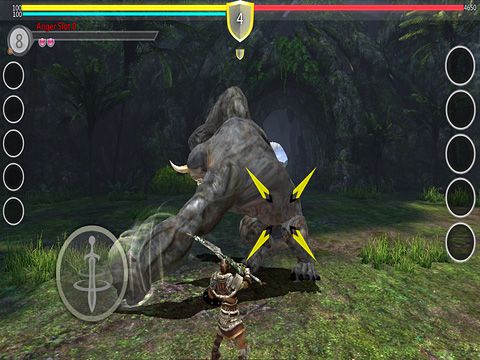 Screenshots of the Spartan blood game for iPhone, iPad or iPod.