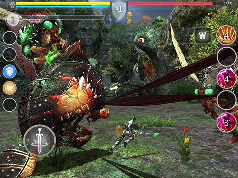 Screenshots of the Spartan blood game for iPhone, iPad or iPod.