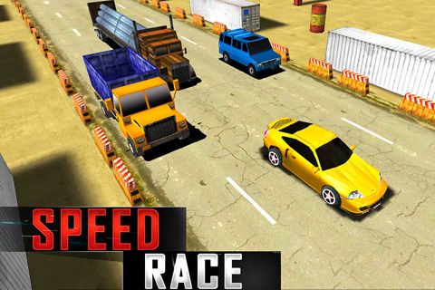 Screenshots of the Speed race game for iPhone, iPad or iPod.