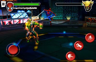 Screenshots of the Spider-Man Total Mayhem game for iPhone, iPad or iPod.