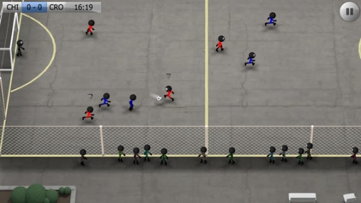 Screenshots of the Stickman Soccer game for iPhone, iPad or iPod.