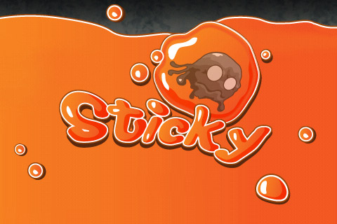 Screenshots of the Sticky game for iPhone, iPad or iPod.