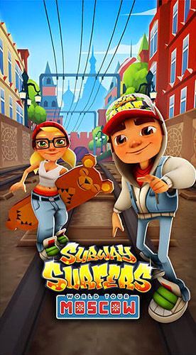 Screenshots of the Subway surfers: World tour Moscow game for iPhone, iPad or iPod.