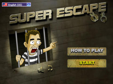 Screenshots of the Super Escape game for iPhone, iPad or iPod.