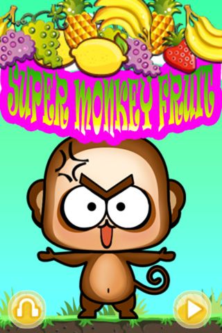 Screenshots of the Super monkey: Fruit game for iPhone, iPad or iPod.