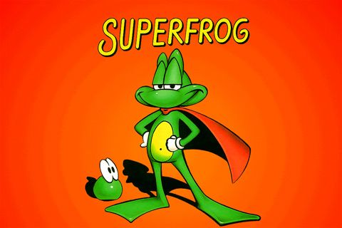 Screenshots of the Superfrog game for iPhone, iPad or iPod.