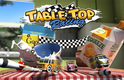 Screenshots of the TABLE TOP RACING game for iPhone, iPad or iPod.