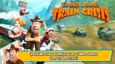 Screenshots of the Tadeo Jones: Train Crisis game for iPhone, iPad or iPod.