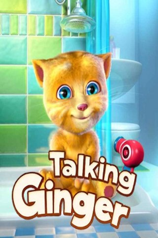 Screenshots of the Talking Ginger game for iPhone, iPad or iPod.