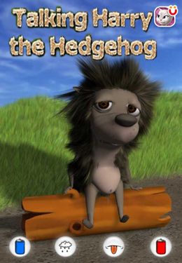 Screenshots of the Talking Harry the Hedgehog game for iPhone, iPad or iPod.