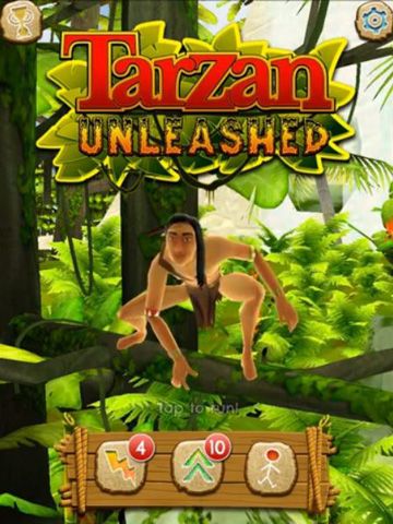 Screenshots of the Tarzan Unleashed game for iPhone, iPad or iPod.