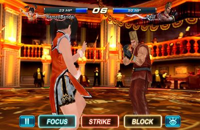 Screenshots of the Tekken Card Tournament game for iPhone, iPad or iPod.