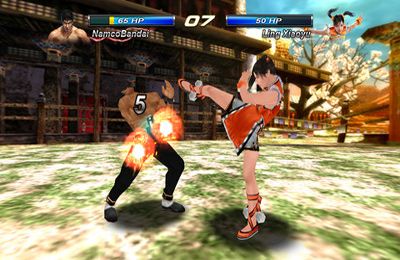 Screenshots of the Tekken Card Tournament game for iPhone, iPad or iPod.