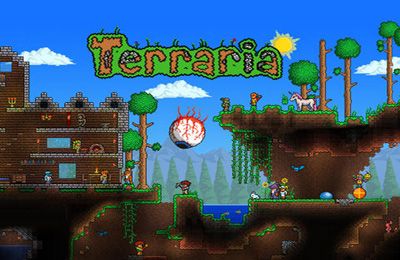 Screenshots of the Terraria game for iPhone, iPad or iPod.