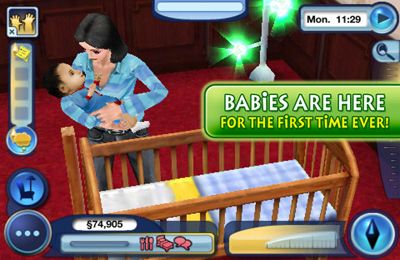 Screenshots of the The Sims 3: Ambitions game for iPhone, iPad or iPod.