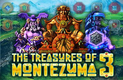 Screenshots of the The Treasures of Montezuma 3 game for iPhone, iPad or iPod.