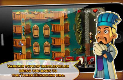 Screenshots of the Three Kingdoms TD – Legend of Shu game for iPhone, iPad or iPod.