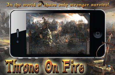 Screenshots of the Throne on Fire game for iPhone, iPad or iPod.