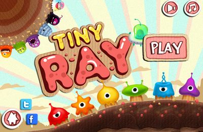 Screenshots of the Tiny Ray game for iPhone, iPad or iPod.