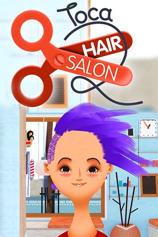 Screenshots of the Toca: Hair salon 2 game for iPhone, iPad or iPod.