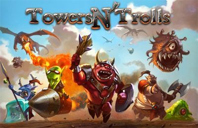 Screenshots of the Towers N' Trolls game for iPhone, iPad or iPod.