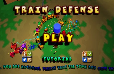 Screenshots of the Train Defense game for iPhone, iPad or iPod.