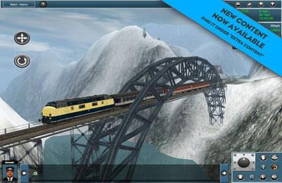 Screenshots of the Trainz Simulator game for iPhone, iPad or iPod.