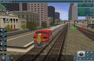 Trainz Simulator - iPhone game screenshots. Gameplay Trainz Simulator.