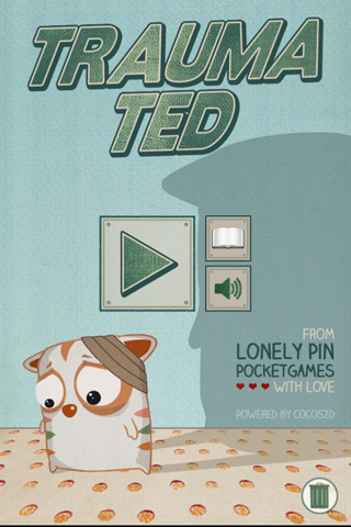 Screenshots of the Trauma Ted game for iPhone, iPad or iPod.