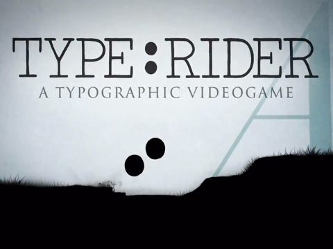 Screenshots of the Type: Rider game for iPhone, iPad or iPod.