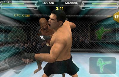 Screenshots of the UFC Undisputed game for iPhone, iPad or iPod.