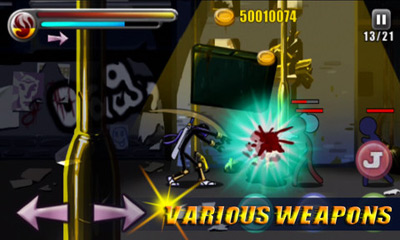 Screenshots of the Ultimate Stick Fight game for iPhone, iPad or iPod.