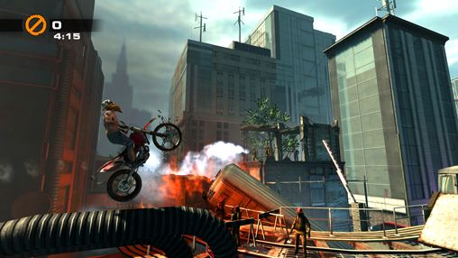 Screenshots of the Urban trial freestyle game for iPhone, iPad or iPod.