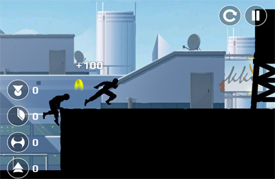 Screenshots of the Vector game for iPhone, iPad or iPod.