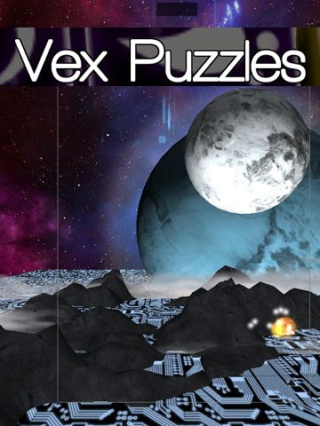 Screenshots of the Vex puzzles game for iPhone, iPad or iPod.