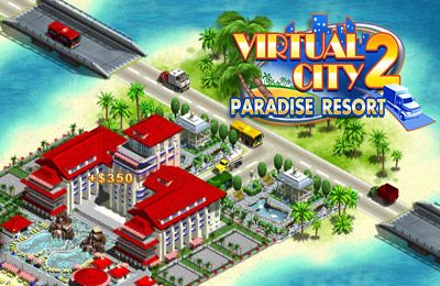 Screenshots of the Virtual City 2: Paradise Resort game for iPhone, iPad or iPod.