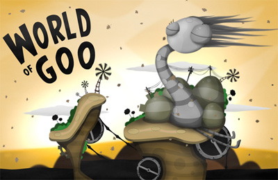 Screenshots of the World of Goo game for iPhone, iPad or iPod.