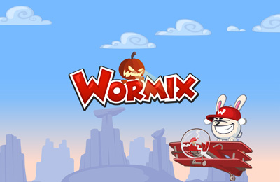 Screenshots of the Wormix game for iPhone, iPad or iPod.