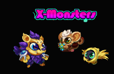 Screenshots of the xMonsters game for iPhone, iPad or iPod.