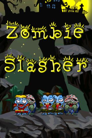 Screenshots of the Zombie slasher game for iPhone, iPad or iPod.