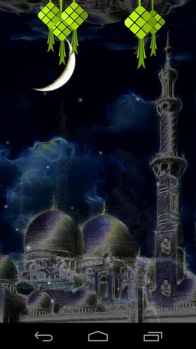 Screenshots of the Eid Ramadan for Android tablet, phone.